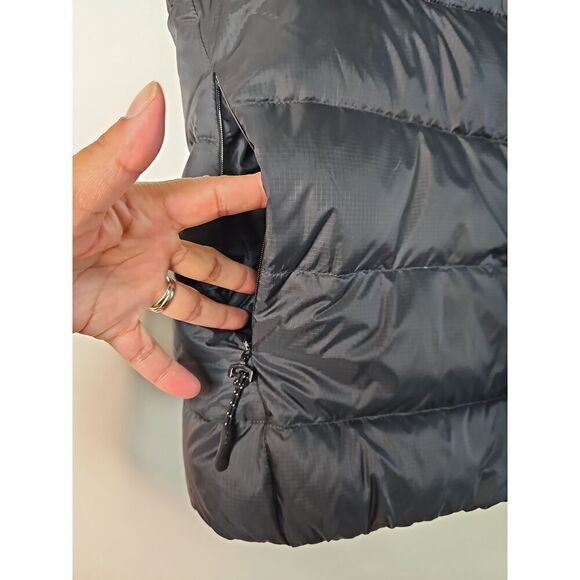 Penfield Black Puffer Hooded Vest Jacket Zipper Closure Zippered Pockets XLarge - Picture 3 of 9